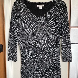 Coldwater Creek 3/4 Length Sleeve Top